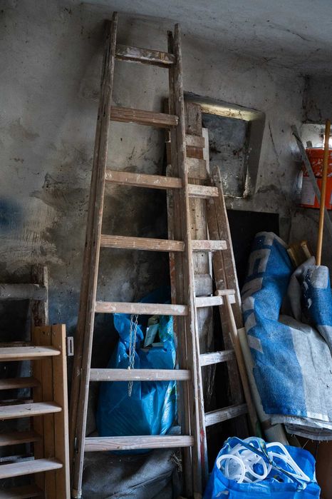 Drabiny używane różne rozmiary i stan, aluminiowe i drewniane
