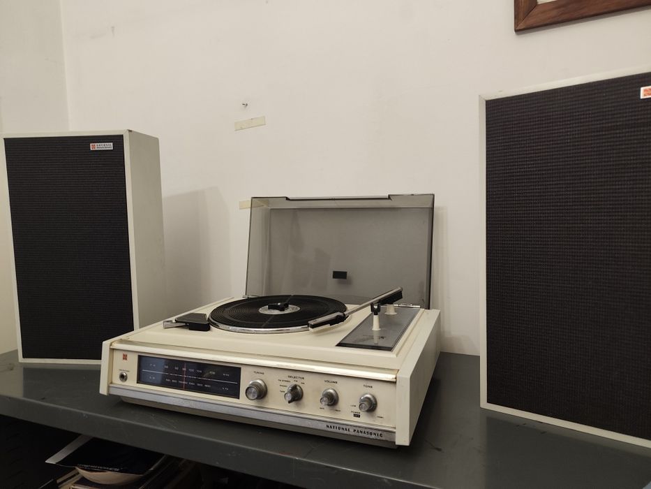 Leitor vinil Panasonic