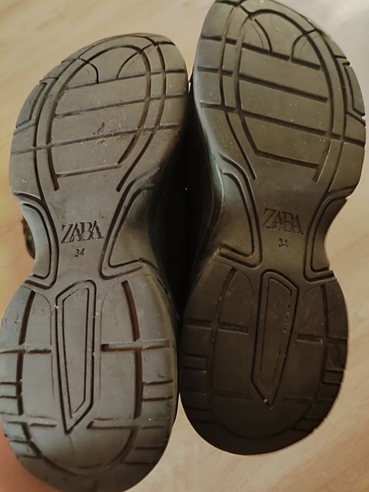 Туфлі кросівки відкриті zara 34