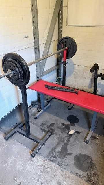 Siłownia obciążenie gryf ławeczka