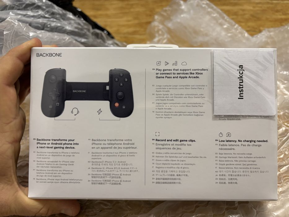 Backbone One Standard Kontroler Gry z USB-C do iPhone oraz Android