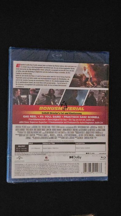 Blu-ray "Fast & Furious 9"