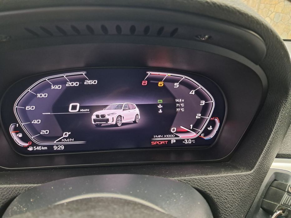 Led приборка на bmw x5 е70, x6 e71