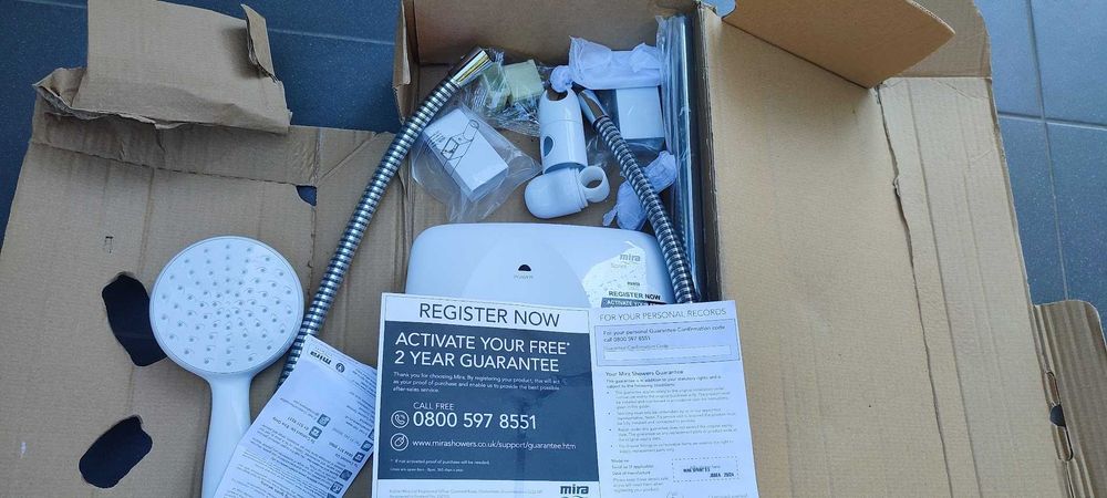 Zestaw elektryczny prysznic Mira Sprint