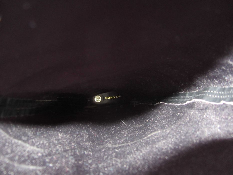 czarne muszkieterki RIVER ISLAND