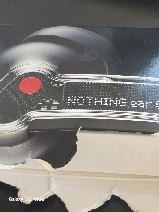 Fones  nothing com a caixa aberta novos sem uso