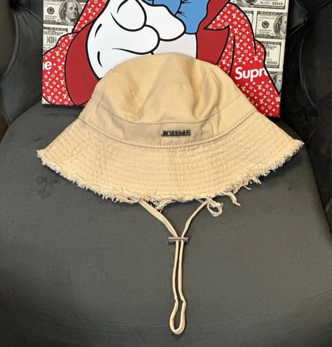 Панамка Jacquemus —  бежева Жакмюс