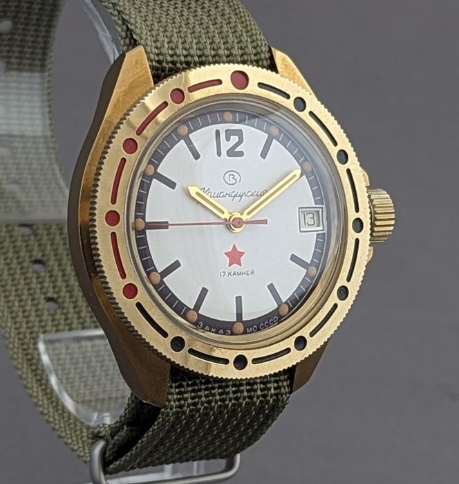 Zegarek Wostok Komandirskie CCCP Zakaz MO | NOS