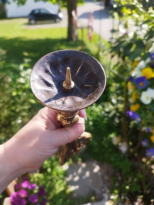 Подсвечник бронза