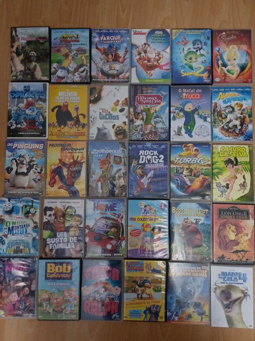 DVD's infantis originais