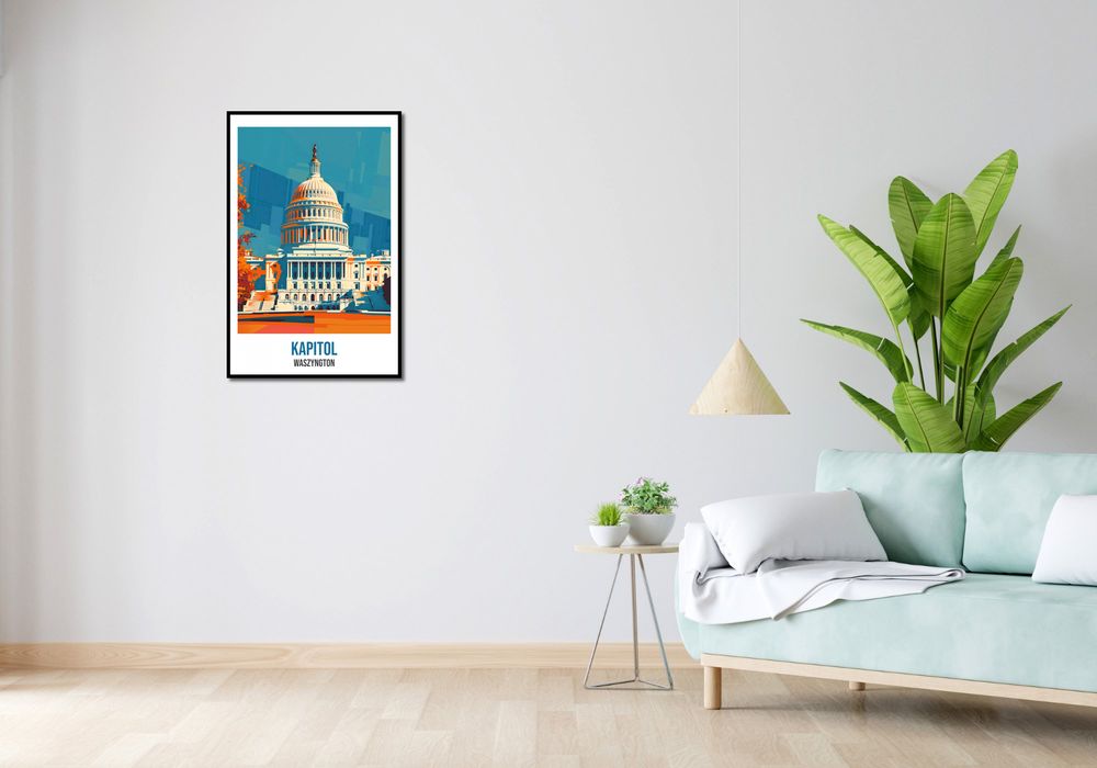 Plakat 53x81cm Kapitol