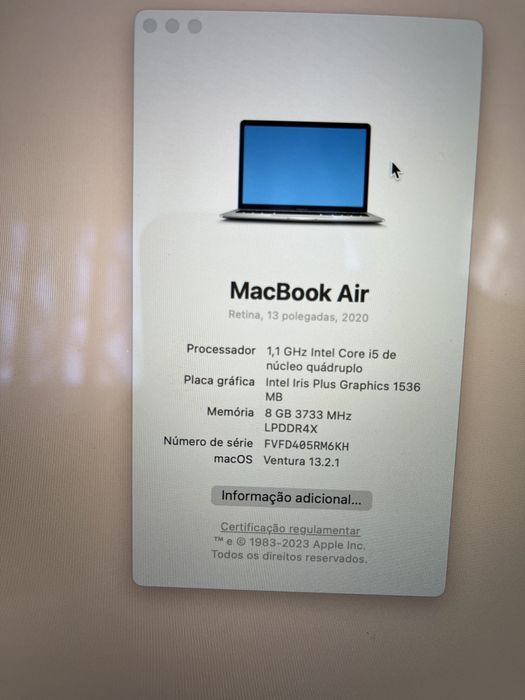 MacBook Air 13” i5 512GB