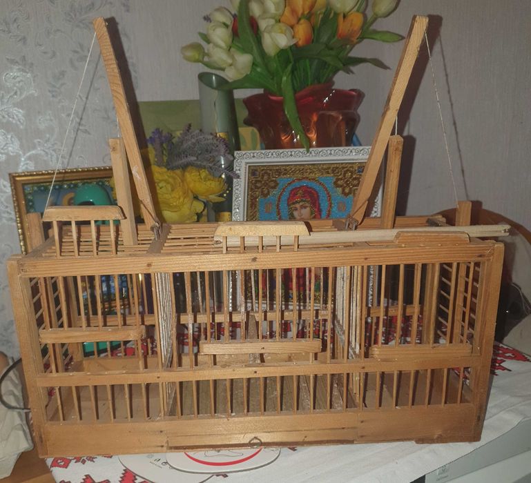 Клітки,ловушки,переноски для птахів