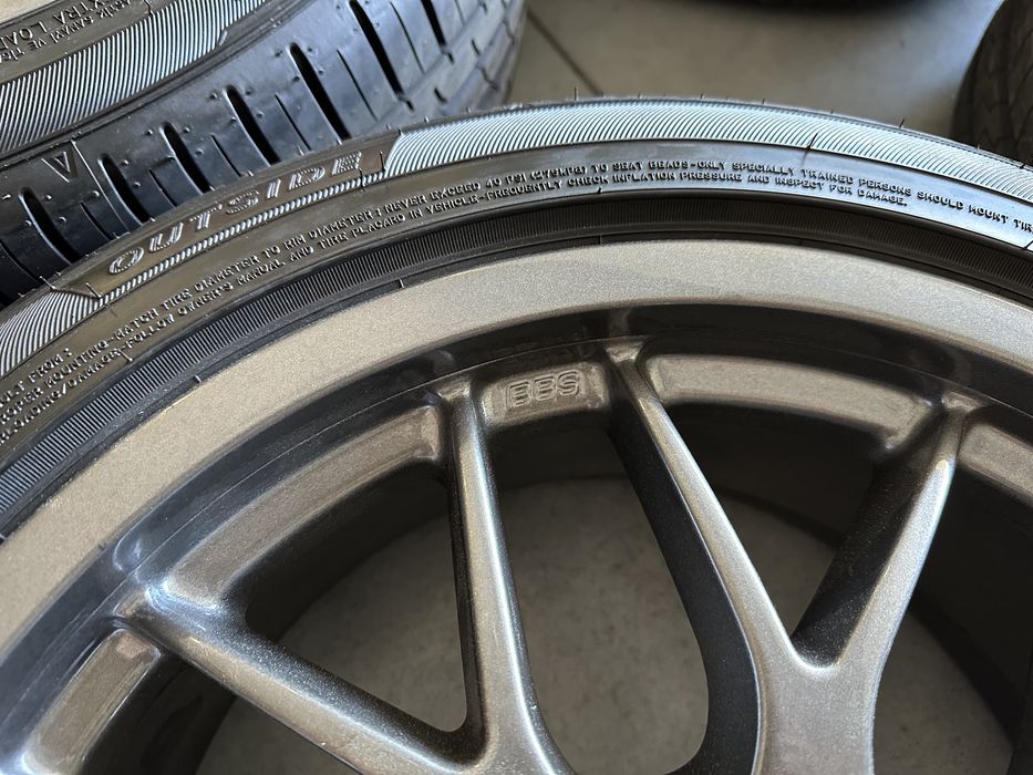 Jantes bbs originais 17” 5x110