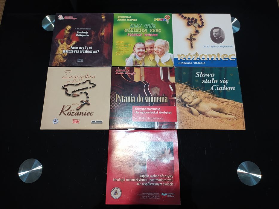 Płyty CD o tematyce religijnej - 7 szt.