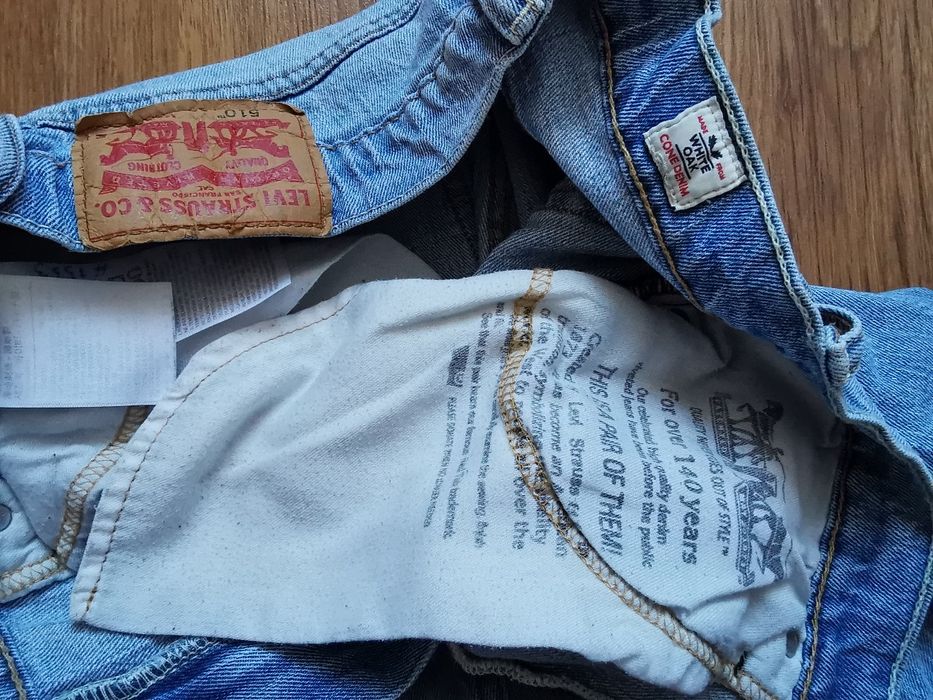 Levi's 510 W30 L32 spodnie jeansowe jeansy Levis