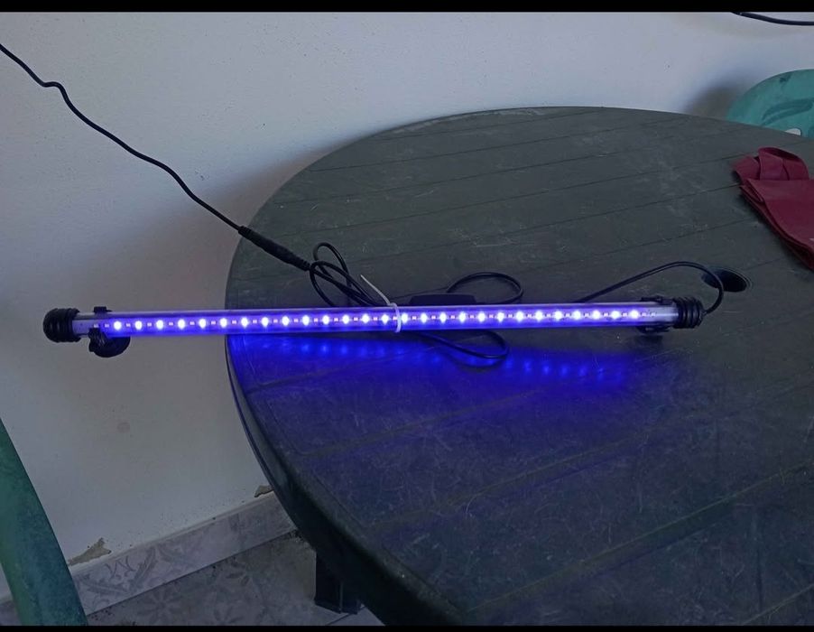 Luz de Led para aquário
