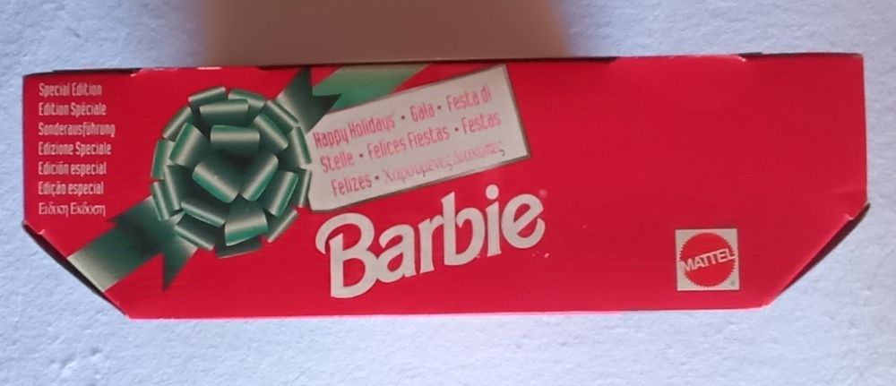 Barbie Happy Holidays Gala, 1994 Edition, Mattel #1243264284789953155124