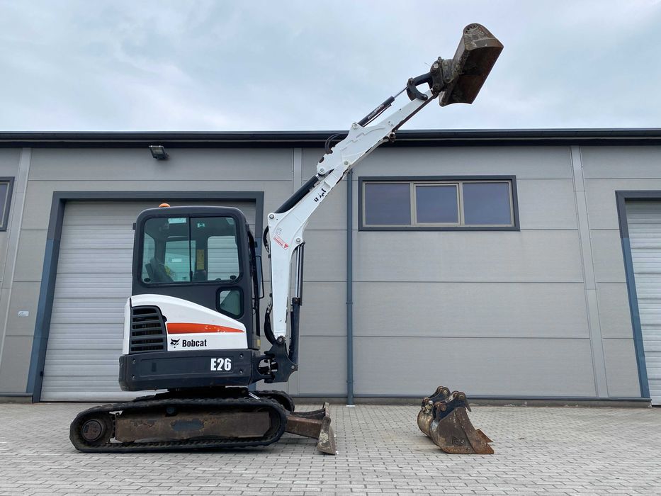 Minikoparka koparka BOBCAT E26 EM 2660 mth 2018r nie Kubota Yanmar Takeuchi