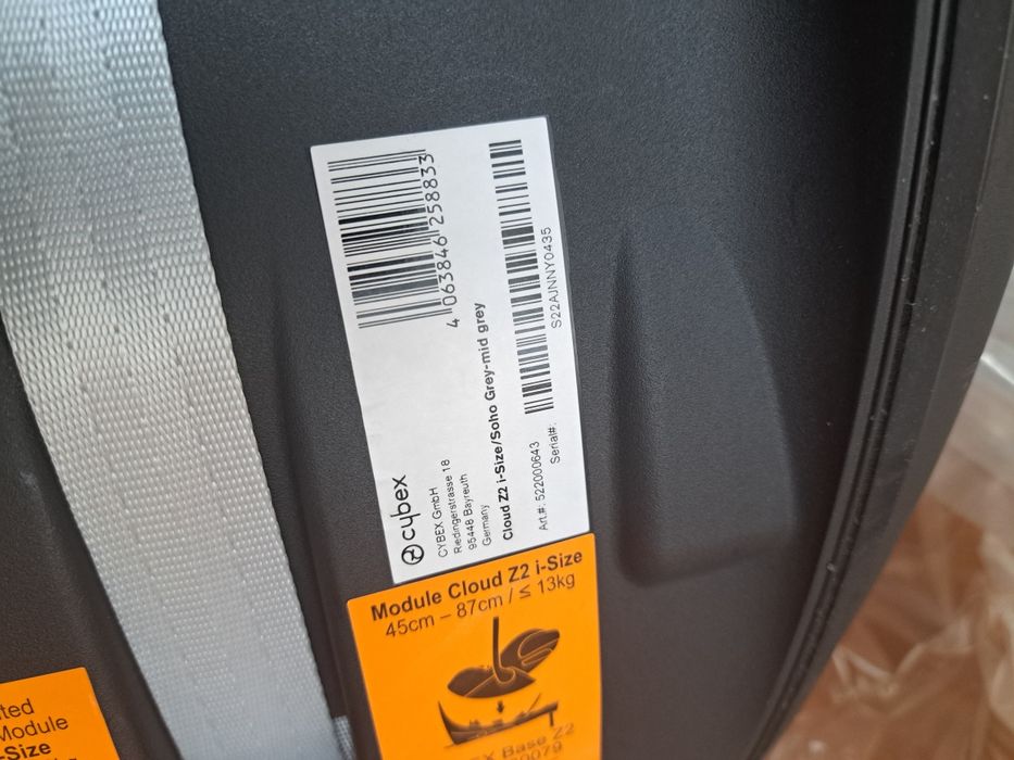 Nosidełko Cybex Cloud Z2 i-Size