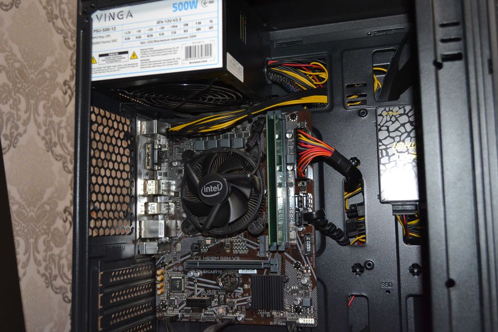 ПК (Сore i3-10105/16gb/ssd 500/ БП 500W)