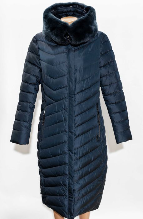 Куртка Qarleva з хутром (Великий Розмір)
