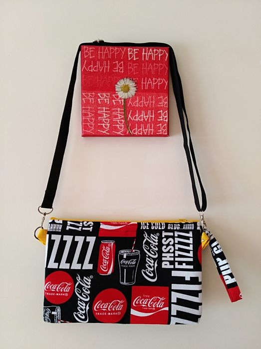 Bolsas/pochetes/malas c máscara a condizer