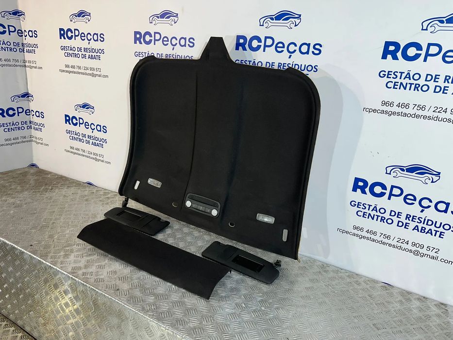Conjunto Interior Tecto Cupula Preto Original Audi TT 8J SLine 2006 -