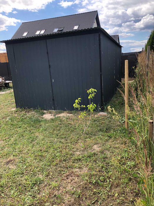 Garaż blaszany 3 x 5m  antracyt