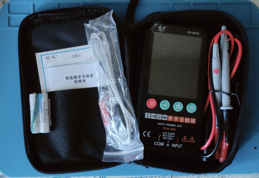 Цифровой мультитестор Fuyi FY107C