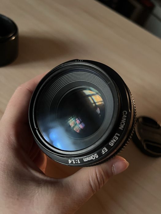 Обьектив Canon 50mm f1.4