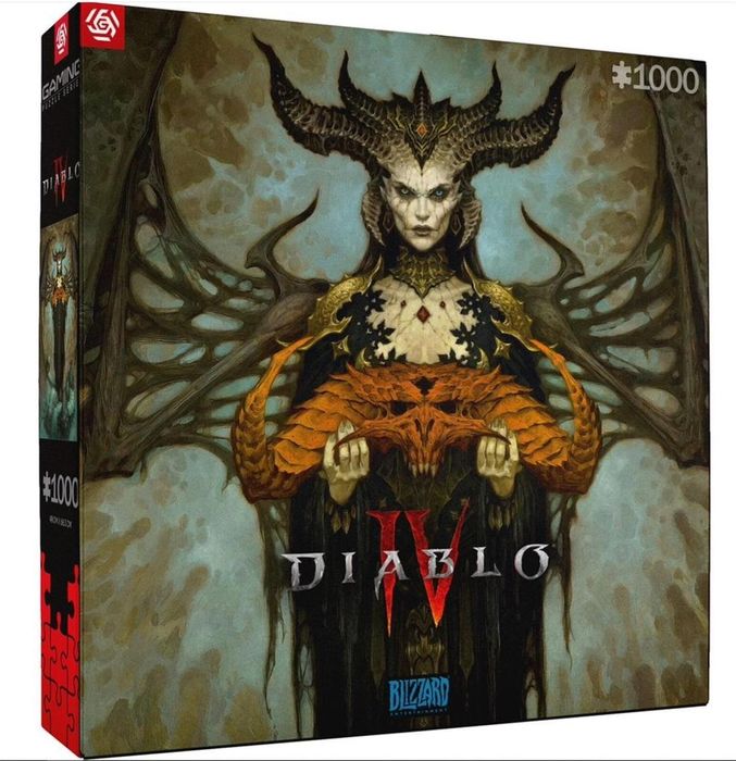 Puzzle 1000 Diablo IV: Lilith pudełko,262x267 mm