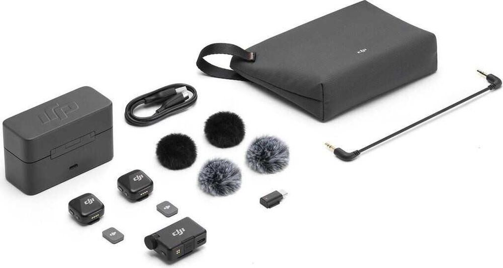 Мікрофони DJI Mic Mini 2TX + 1RX + Charging Case (CP.RN.00000433.01)