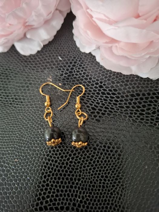 Kolczyki handmade z naturalnych kamieni