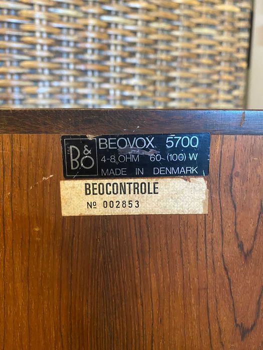 Bang & Olufsen Beogram 4002 + Beocord 2200 + Beovox 5700 + MMC4000