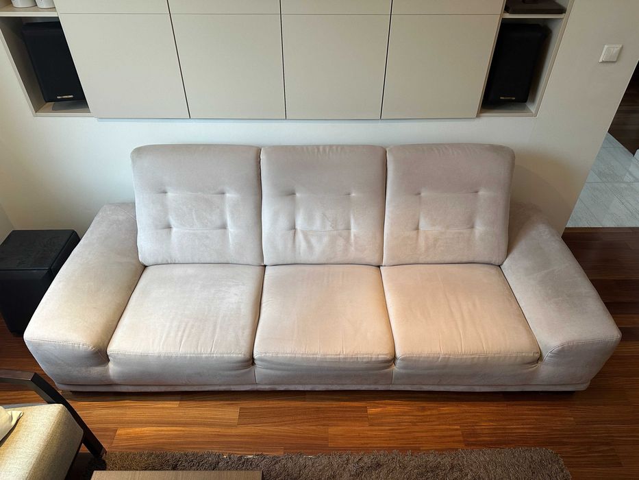 Szara kanapa 4 osobowa