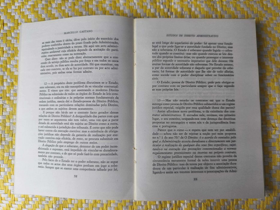 Estudos de Direito Administrativo–  Marcello Caetano