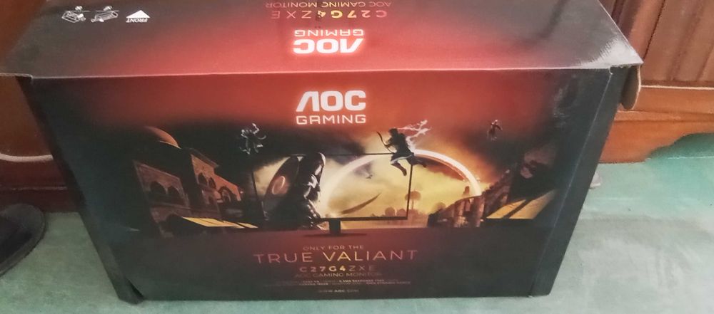 Monitor Gaming Curvo AOC G4 C27G4ZXE (27'' - FullHD - 0,3 ms - 280 Hz)