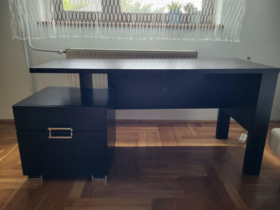 Biurko wenge solidne używane