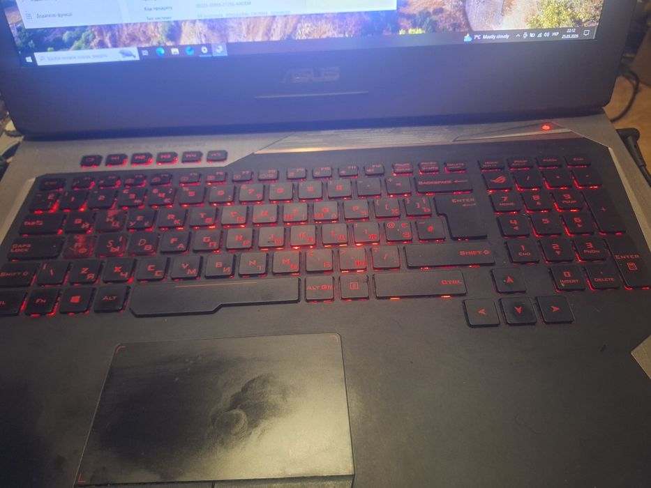 Asus rog g752vt игровой