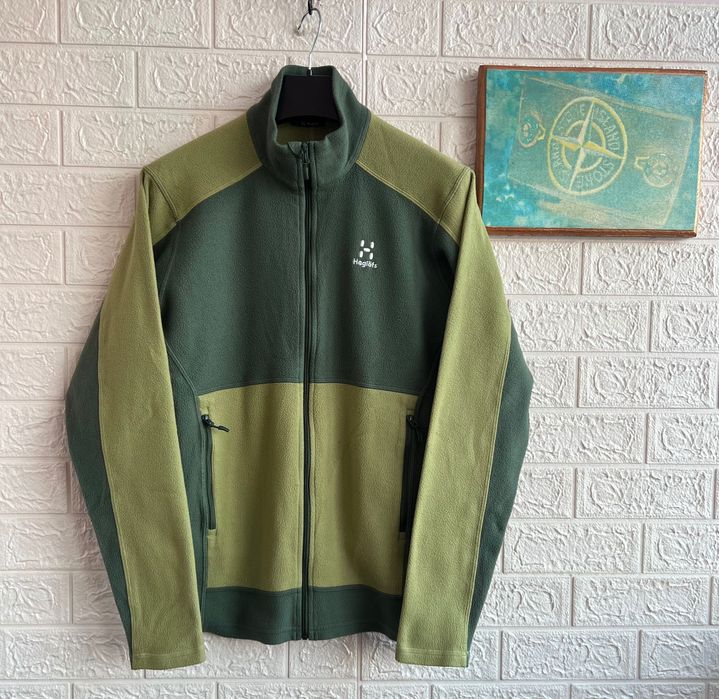 Флісова зіп кофта Haglofs Buteo Mid Jacket чоловіча рС тепла зимова