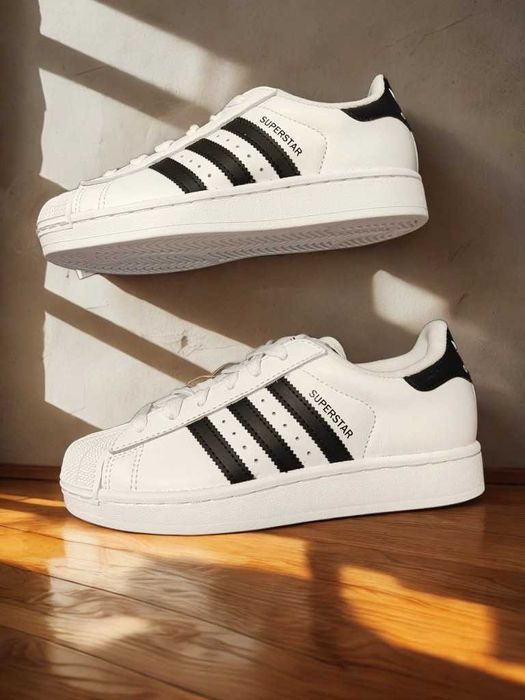 Oryginalne męskie buty adidas Superstar XLG White R.38