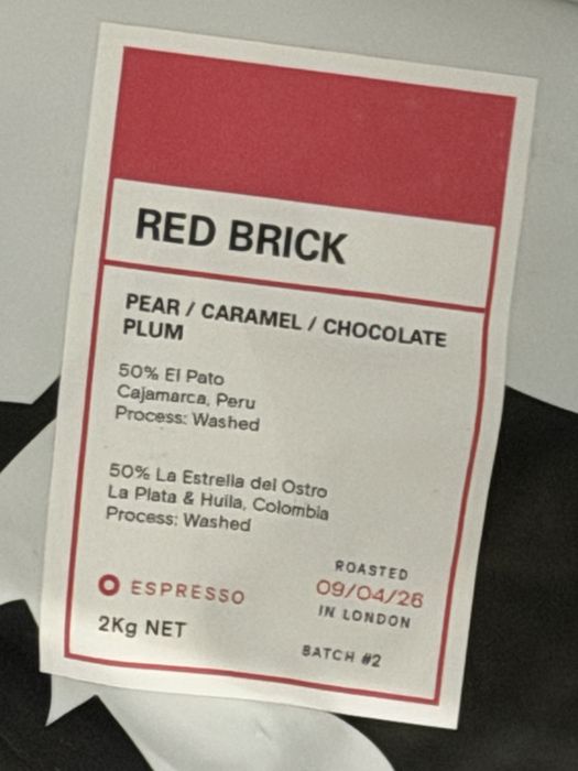 Kawa ziarnista Red Brick 2kg