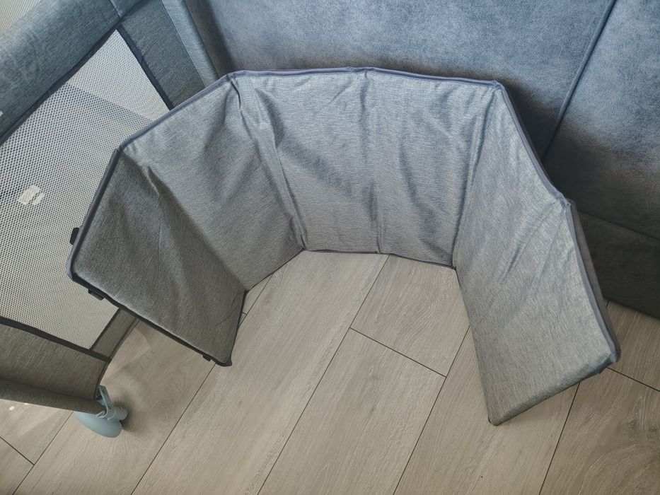 Łóżeczko turystyczne KinderKraft 120x60 błyskawicznie rozkładane + moskitiera