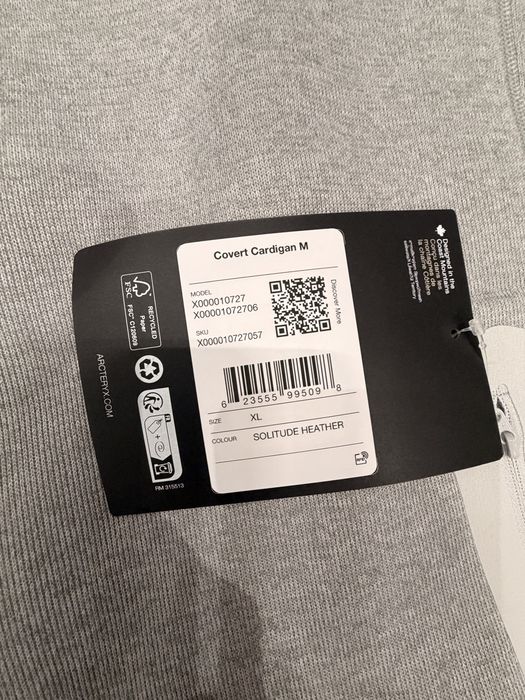 Arc’teryx covert cardigan XL