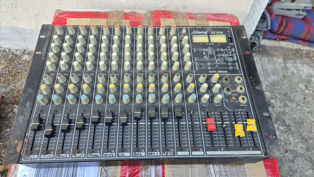 Mixer audio 12 kanalowy Mema MC120
