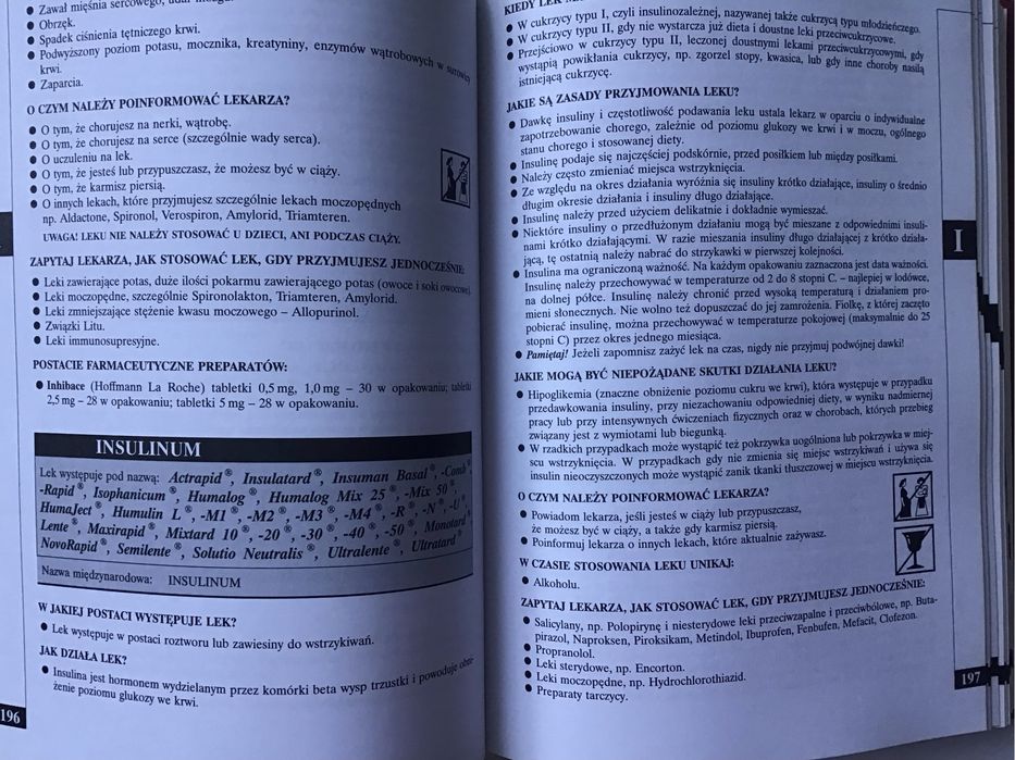 LEKI - encyklopedia dla pacjenta Objaśnienia Interakcje Zalecenia