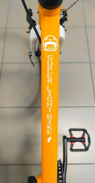 Rower młodzieżowy Yupii 24″ pomarańczowy