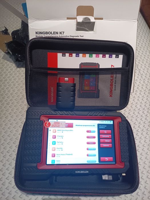 Kingbolen k7 tester diagnostyczny komputer