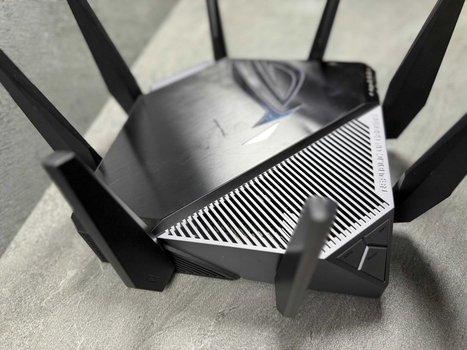 Роутер ASUS ROG Rapture AXE 11000 2.4ГГц 5ГГц 6ГГц WIFI 6